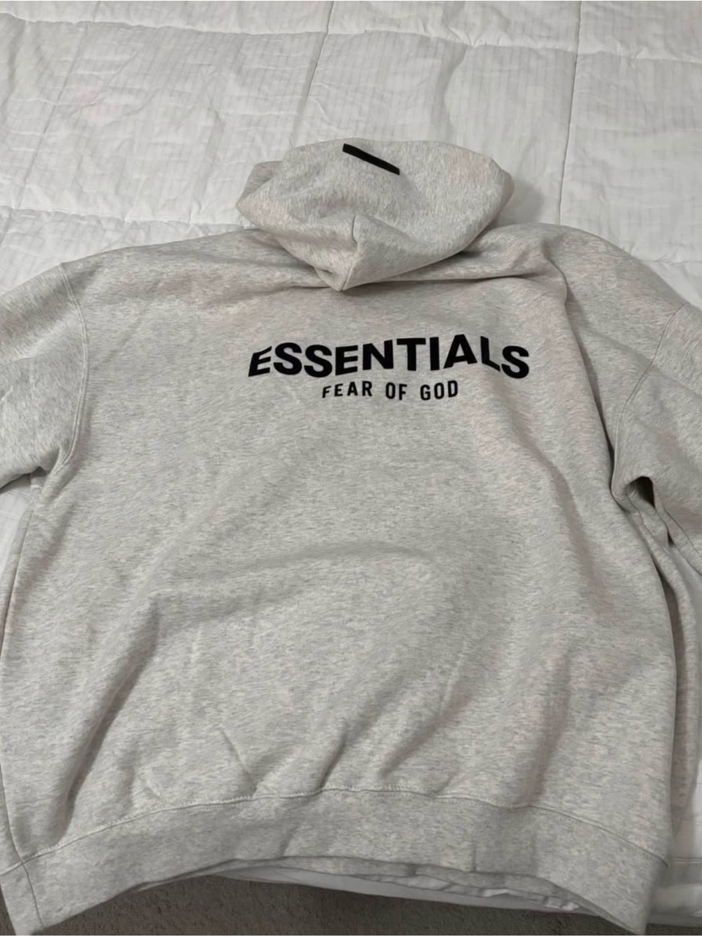 Essentials Fear of God Men's Light oatmeal XL hoodie brand new no tags